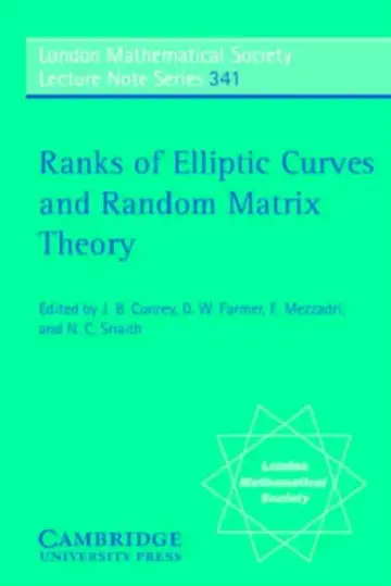 Cover of Ranks of Elliptic Curves and Random Matrix Theory
