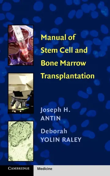 Cover of Manual of Stem Cell and Bone Marrow Transplantation