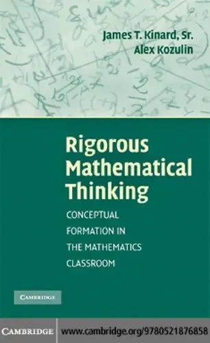 Cover of Rigorous Mathematical Thinking