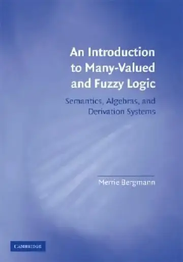 Cover of Intro to Many-Valued & Fuzzy Logic