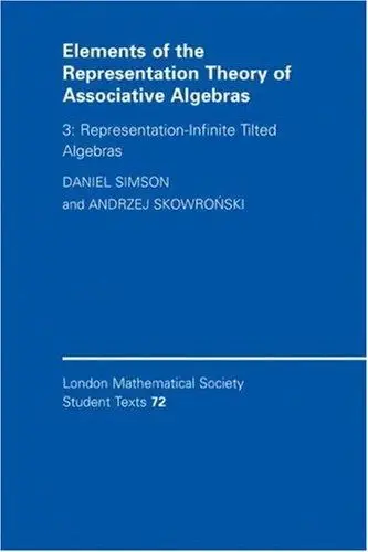 Cover of Elements of the Representation Theory of Associative Algebras