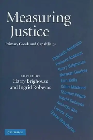 Cover of Measuring Justice