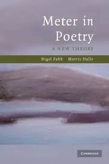 Cover of Meter in Poetry