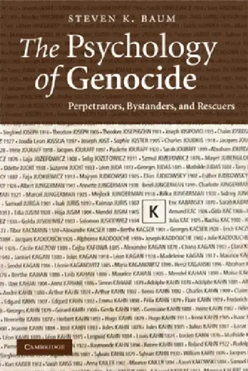 Cover of The Psychology of Genocide