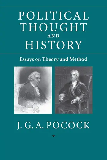 Cover of Political Thought and History