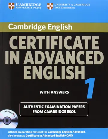 Cover of Cambridge Certificate in Advanced English 1 for Updated Exam Self - Study Pack