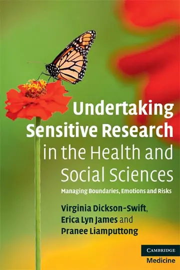 Cover of Undertaking Sensitive Research in the Health and Social Sciences