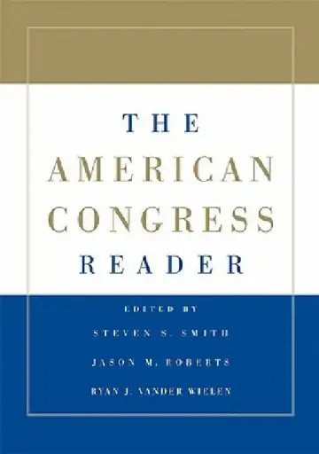 Cover of The American Congress Reader