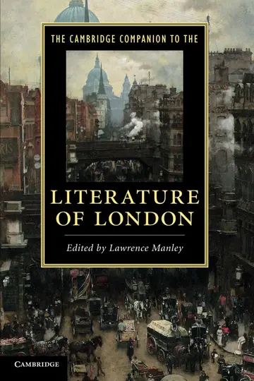 Cover of The Cambridge Companion to the Literature of London