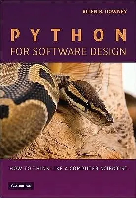 Cover of Python for Software Design