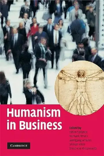 Cover of Humanism in Business