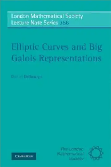 Cover of Elliptic Curves and Big Galois Representations