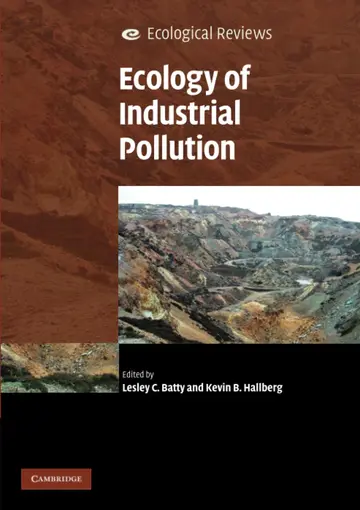 Cover of Ecology of Industrial Pollution
