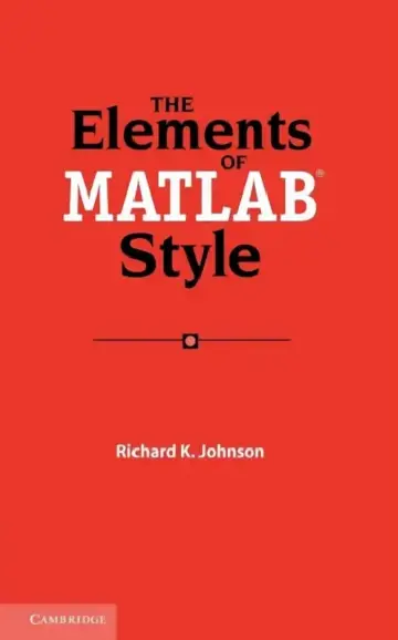 Cover of The Elements of MATLAB Style