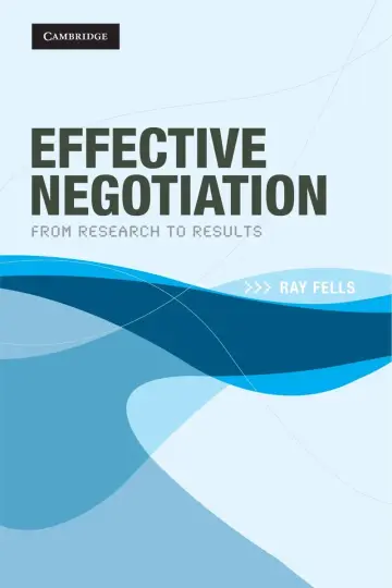 Cover of Effective Negotiation