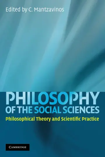 Cover of Philosophy of the Social Sciences