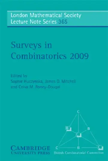 Cover of Surveys in Combinatorics 2009