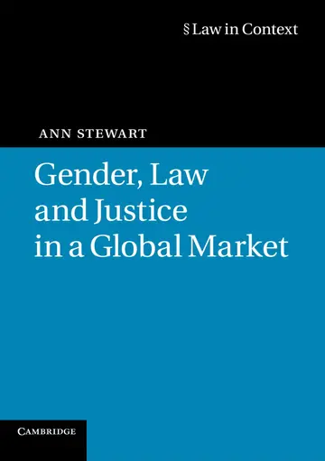 Cover of Gender, Law and Justice in a Global Market