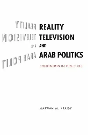 Cover of Reality Television and Arab Politics