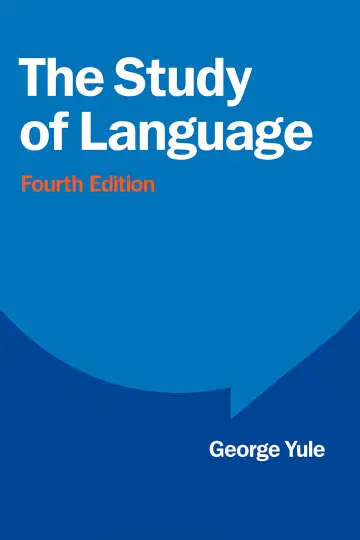 Cover of The Study of Language