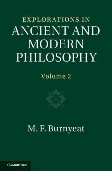 Cover of Explorations in Ancient and Modern Philosophy