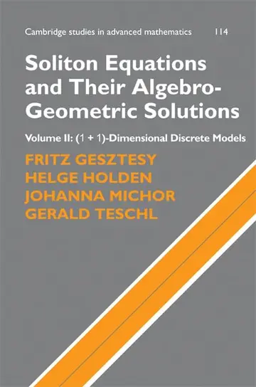 Cover of Soliton Equations and Their Algebro-Geometric Solutions
