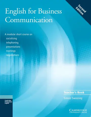 Cover of English for Business Communication