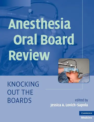 Cover of Anesthesia Oral Board Review