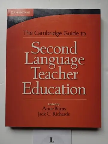 Cover of Cambridge Guide to Second Language Teacher Education