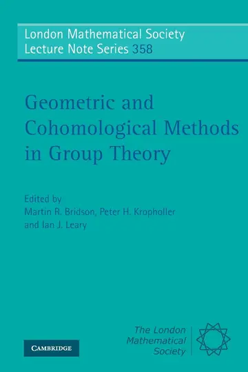 Cover of Geometric and Cohomological Methods in Group Theory