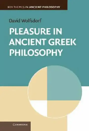 Cover of Pleasure in Ancient Greek Philosophy