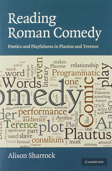 Cover of Reading Roman Comedy