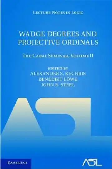 Cover of Wadge Degrees and Projective Ordinals
