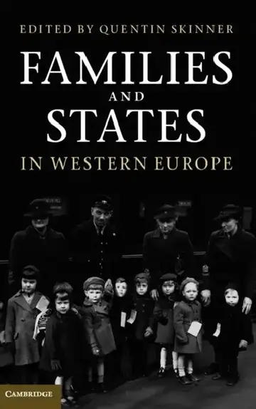 Cover of Families and States in Western Europe