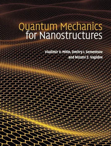 Cover of Quantum Mechanics for Nanostructures