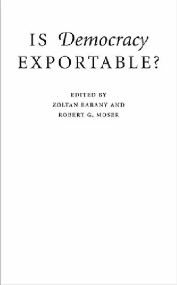 Cover of Is Democracy Exportable?