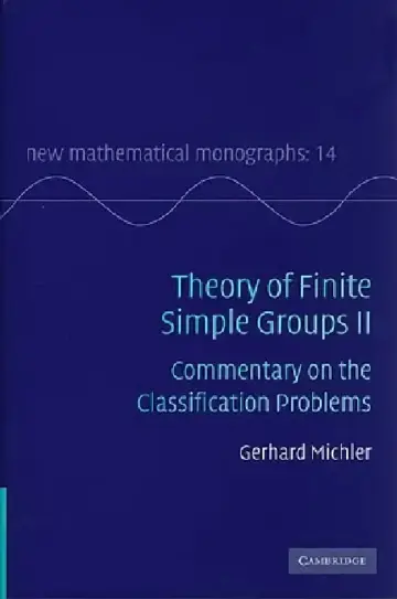 Cover of Theory of Finite Simple Groups II