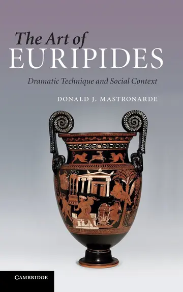 Cover of The Art of Euripides