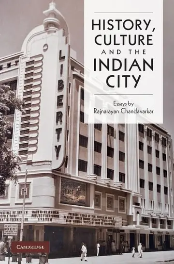 Cover of History, Culture and the Indian City