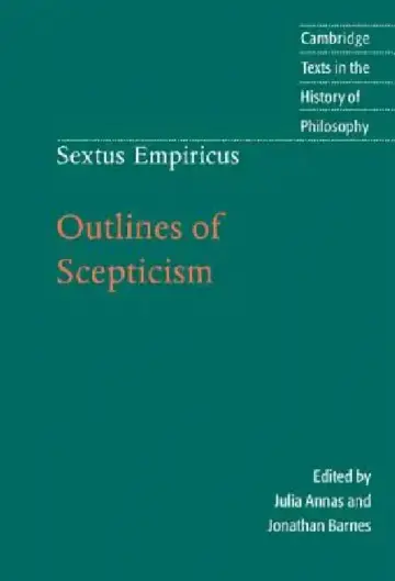 Cover of Outlines of Scepticism