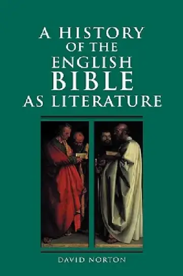 Cover of A History of the English Bible as Literature
