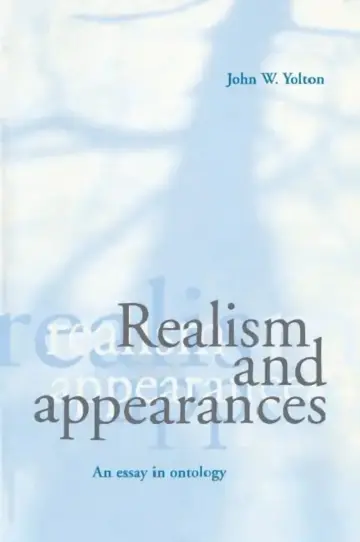 Cover of Realism and Appearances