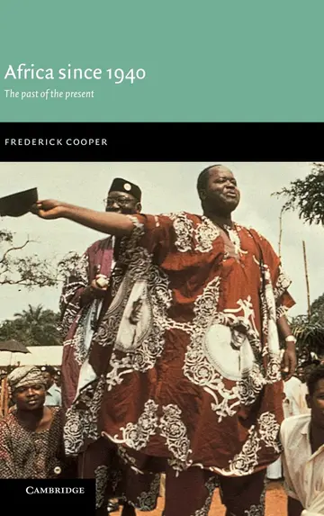 Cover of Africa since 1940