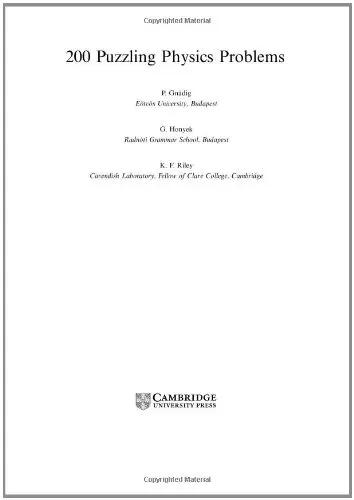 Cover of 200 Puzzling Physics Problems