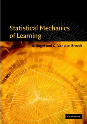 Cover of Statistical Mechanics of Learning