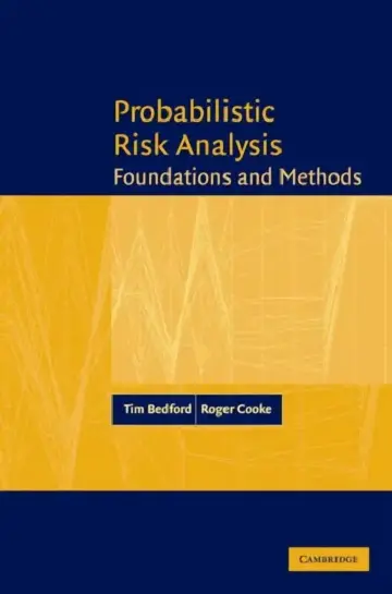 Cover of Probabilistic Risk Analysis