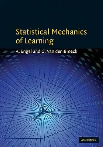 Cover of Statistical Mechanics of Learning