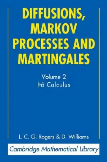 Cover of Diffusions, Markov Processes and Martingales