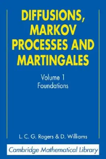 Cover of Diffusions, Markov Processes, and Martingales