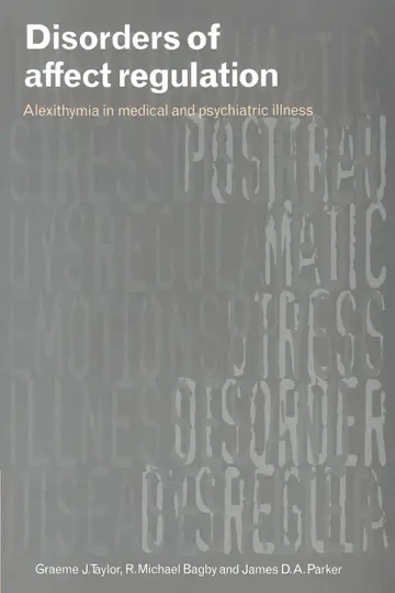 Cover of Disorders of Affect Regulation